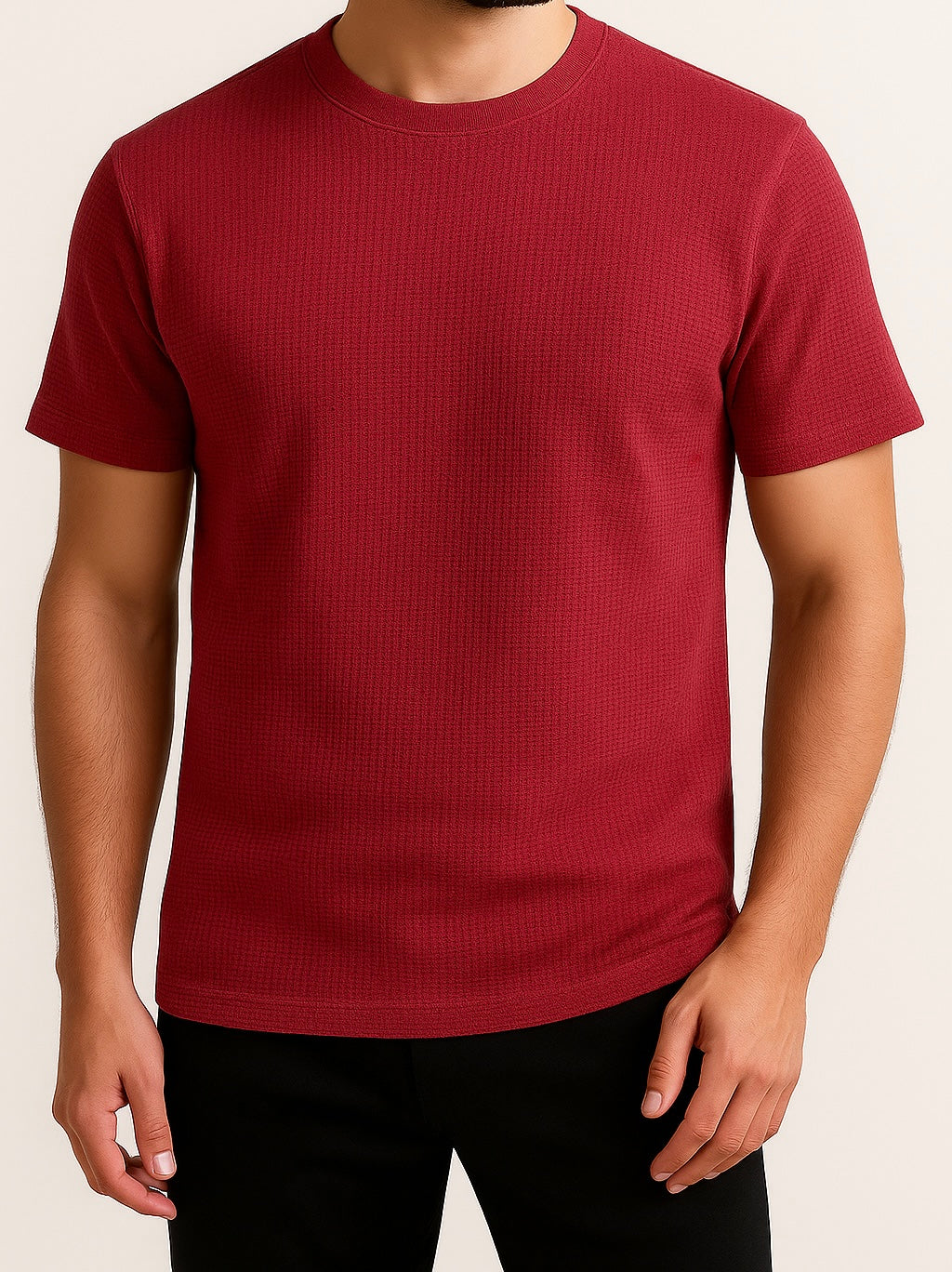 Premium Heavy Waffle T-Shirt