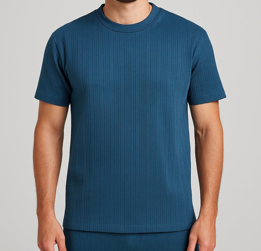 Light Ribbed Essential T-shirt